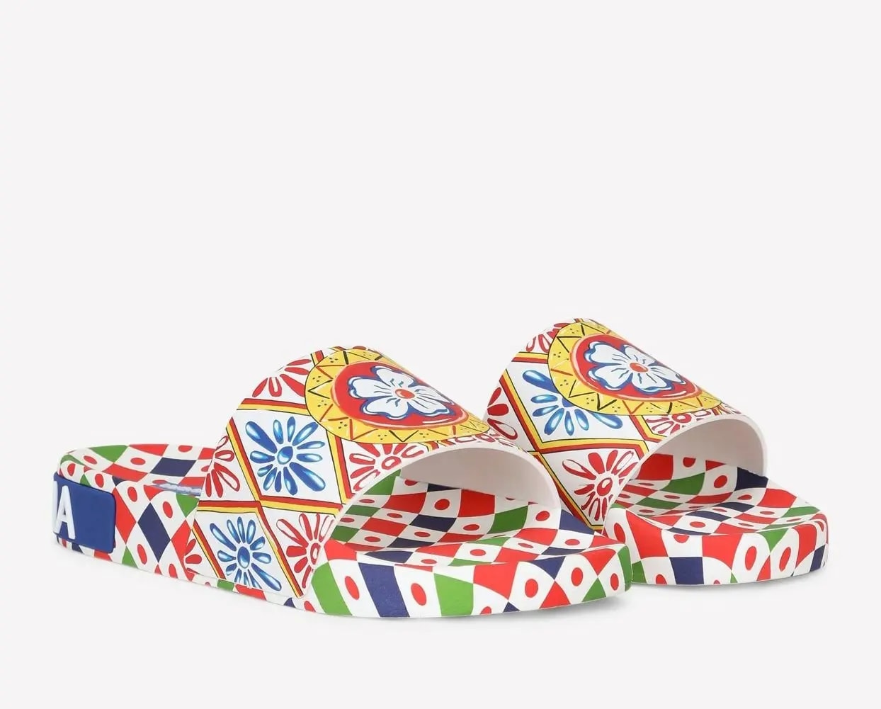 Dép Dolce & Gabbana Slides 'Carretto Print' CW0109-AJ756-HH01E — ảnh 4