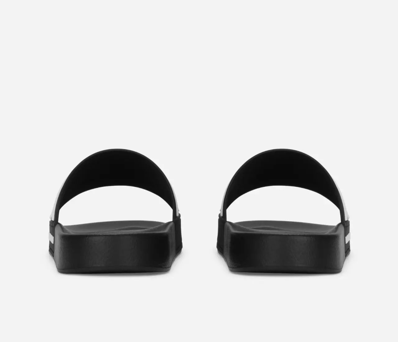 Dép Dolce & Gabbana Rubber Beachwear Sliders DG Logo 'Black' CS2072-AQ858-89690 — ảnh 3