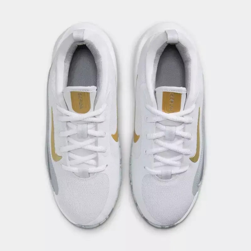 Giày Nike IsoFly GS 'White Grey Gold' FN4384-100 — ảnh 2