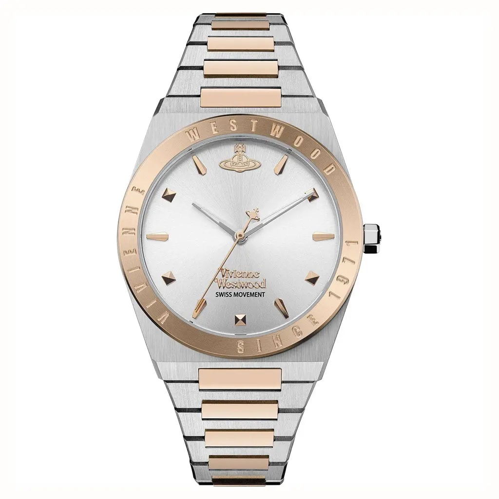Đồng Hồ Vivienne Westwood Charterhouse 'Rose Gold Silver' VV244SLSR