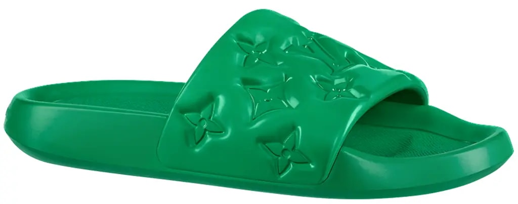 Dép Louis Vuitton Waterfront Mules 'Green' 1AA5OH — kich-thuoc: 43