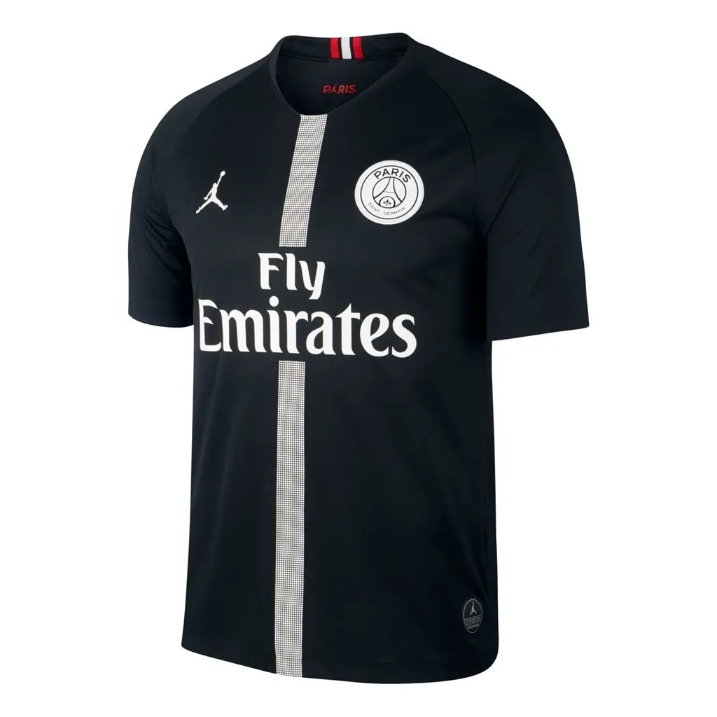 Áo Nike Air Jordan x Paris Saint-Germain Stadium Jersey 'Black' 919010-012 — kich-thuoc: L