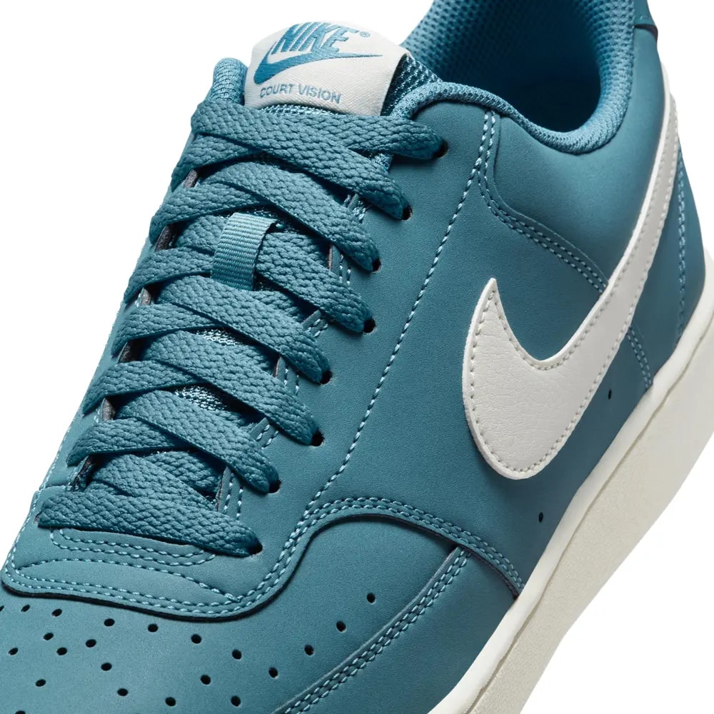 Giày Nike Court Vision Low Premium 'Smokey Blue Sail' HM9429-001 — ảnh 2