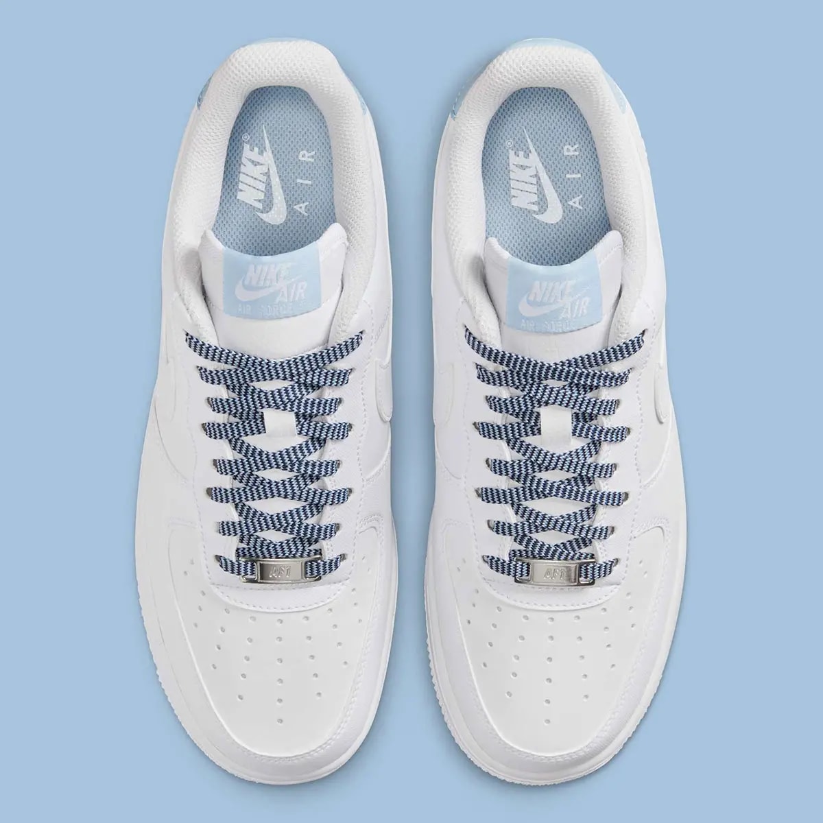 Giày Nike Air Force 1 Low 'White Psychic Blue' IB7167-101 — ảnh 4