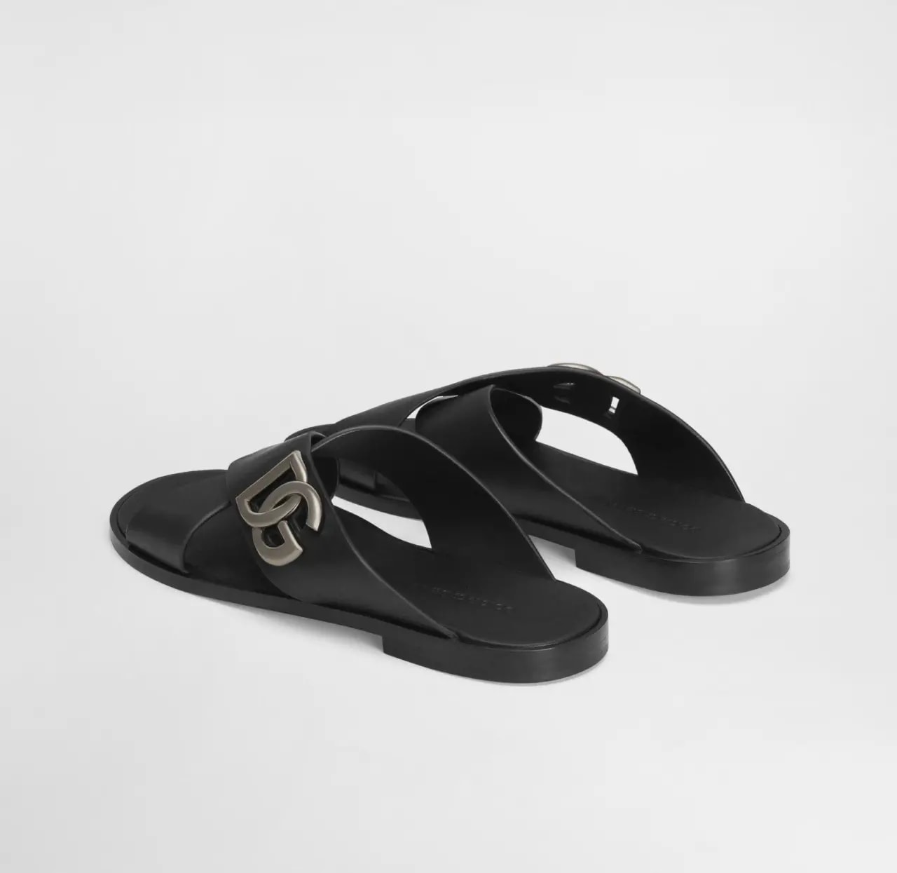 Dép Dolce & Gabbana Calfskin Sandals 'Black' A80440AO60280999 — ảnh 3