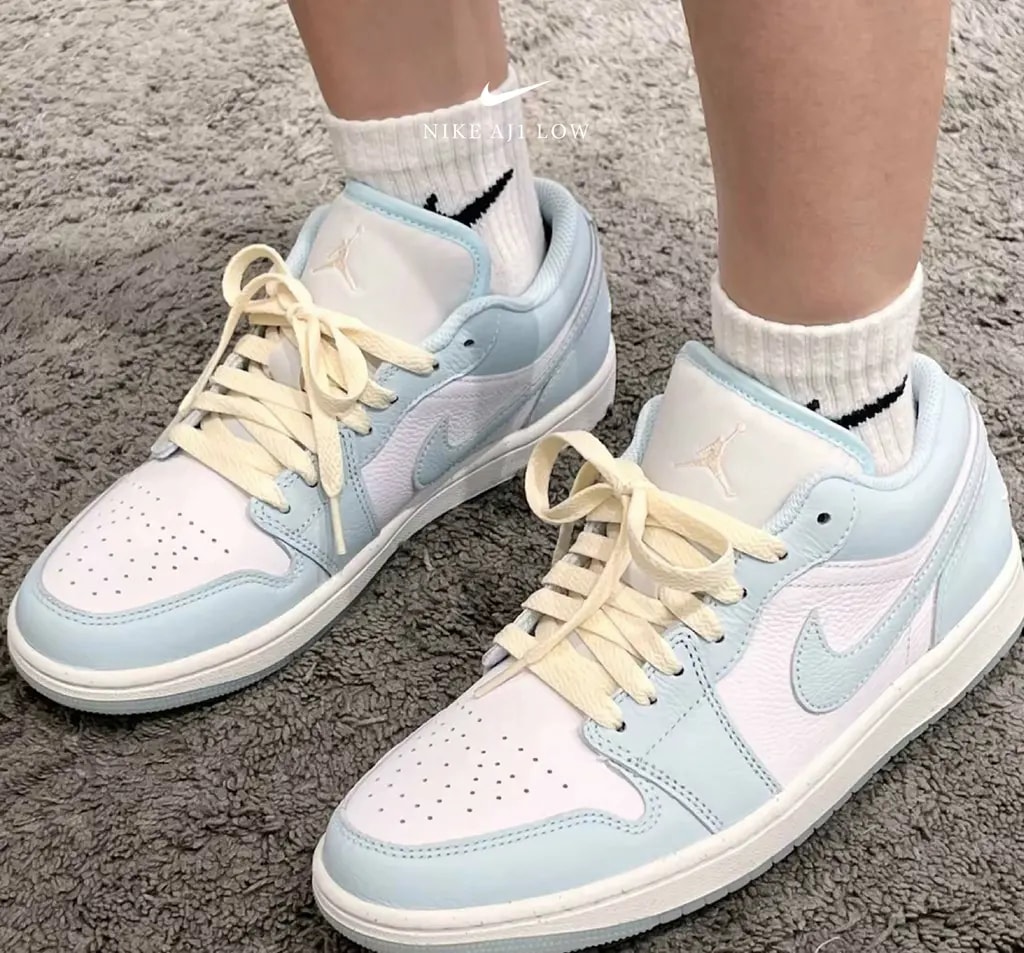 Giày Nike Air Jordan 1 Low ‘Glacier Blue’ HJ5999-400 — ảnh 3