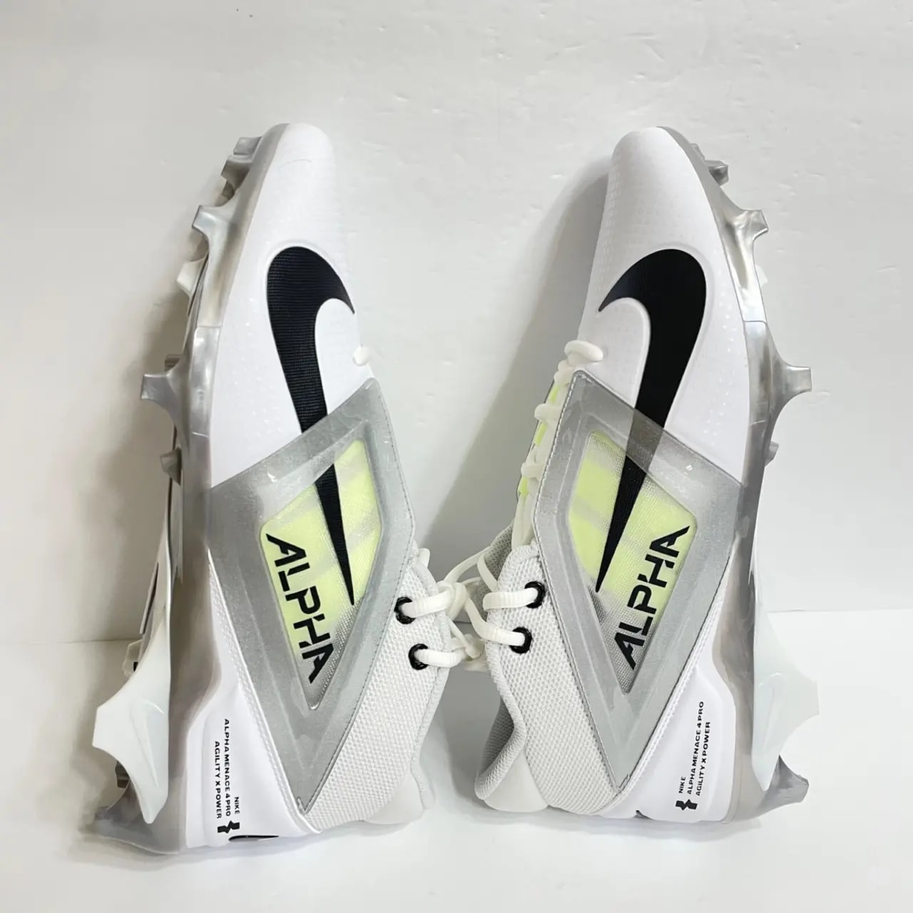 Giày Nike Alpha Menace 4 Pro 'White Metallic Silver Photon' FD7037-100 — ảnh 5