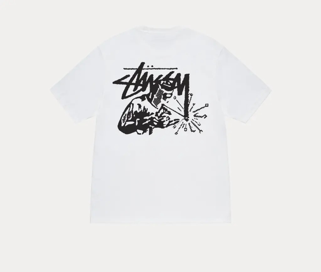 Áo Stussy Welder Tee 'White' 1905138 — ảnh 2