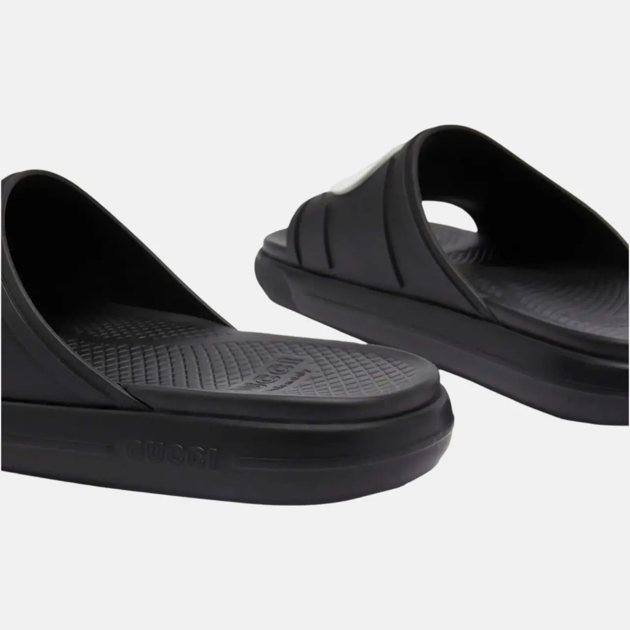 Dép Gucci Interlocking G Slide Sandal 'Black' 780296-J8700-1014 — ảnh 4