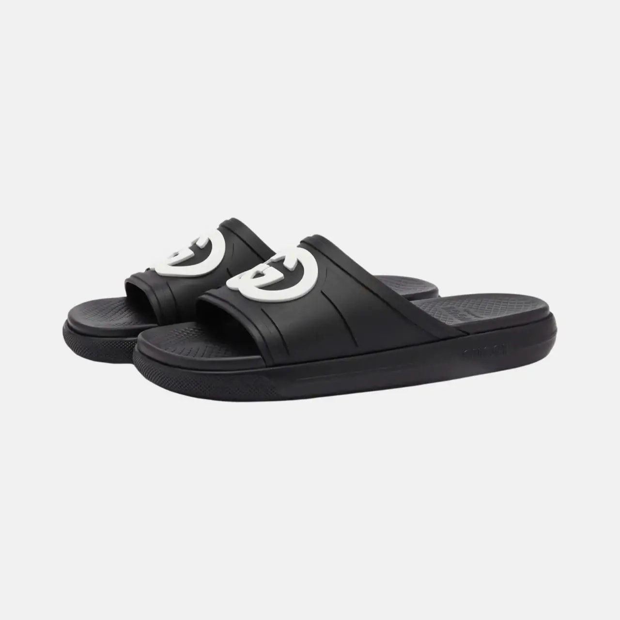 Dép Gucci Interlocking G Slide Sandal 'Black' 780296-J8700-1014 — ảnh 3