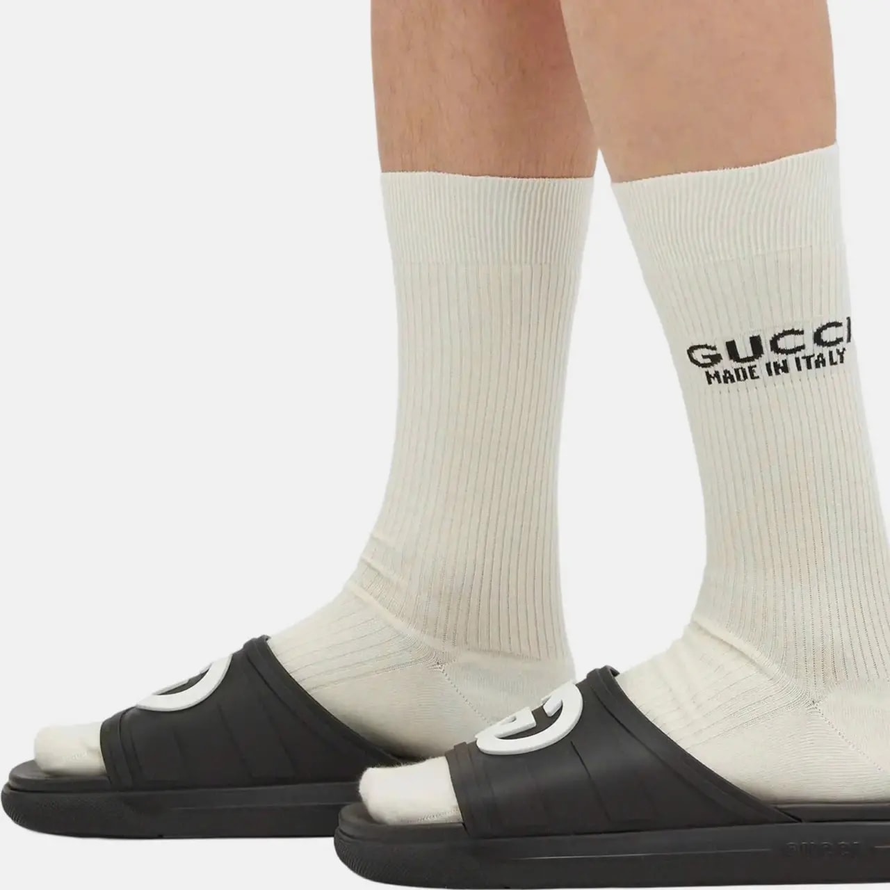 Dép Gucci Interlocking G Slide Sandal 'Black' 780296-J8700-1014 — ảnh 2