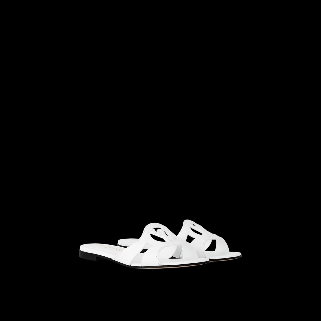 Dép Louis Vuitton LV Isola Flat Mules 'White' 1ABOZK — ảnh 2