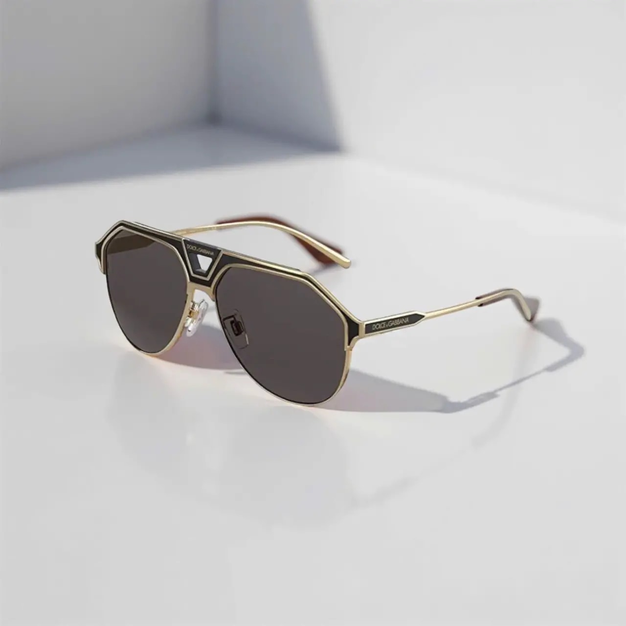 Kính Dolce & Gabbana D&G Sunglasses 'Gold' DG2257-1334-87 — ảnh 4