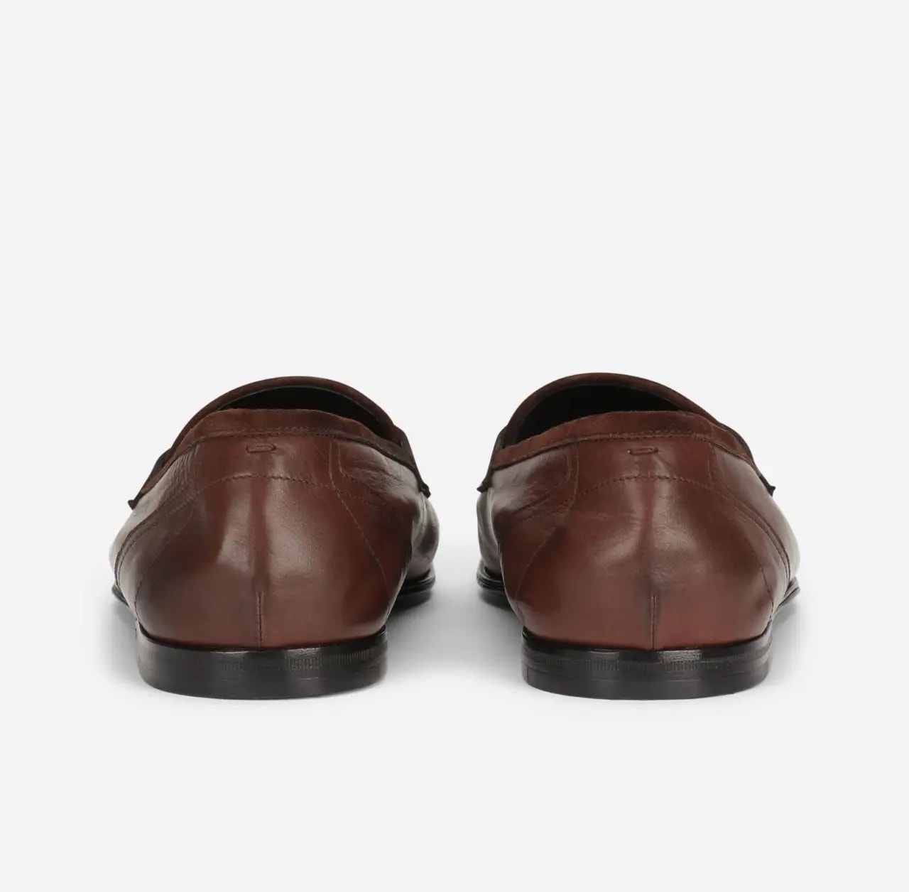 Giày Dolce & Gabbana Calfskin Slippers 'Brown' A50462AQ99380047 — ảnh 3