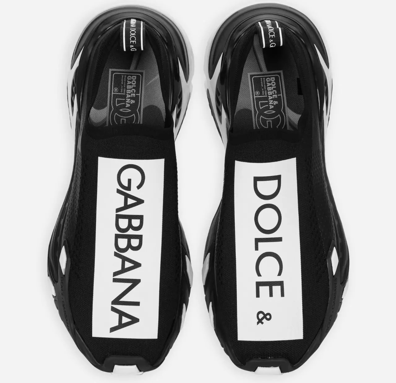 Giày Dolce & Gabbana Stretch Mesh Fast 'Black' CS2172AH4148S597 — ảnh 2