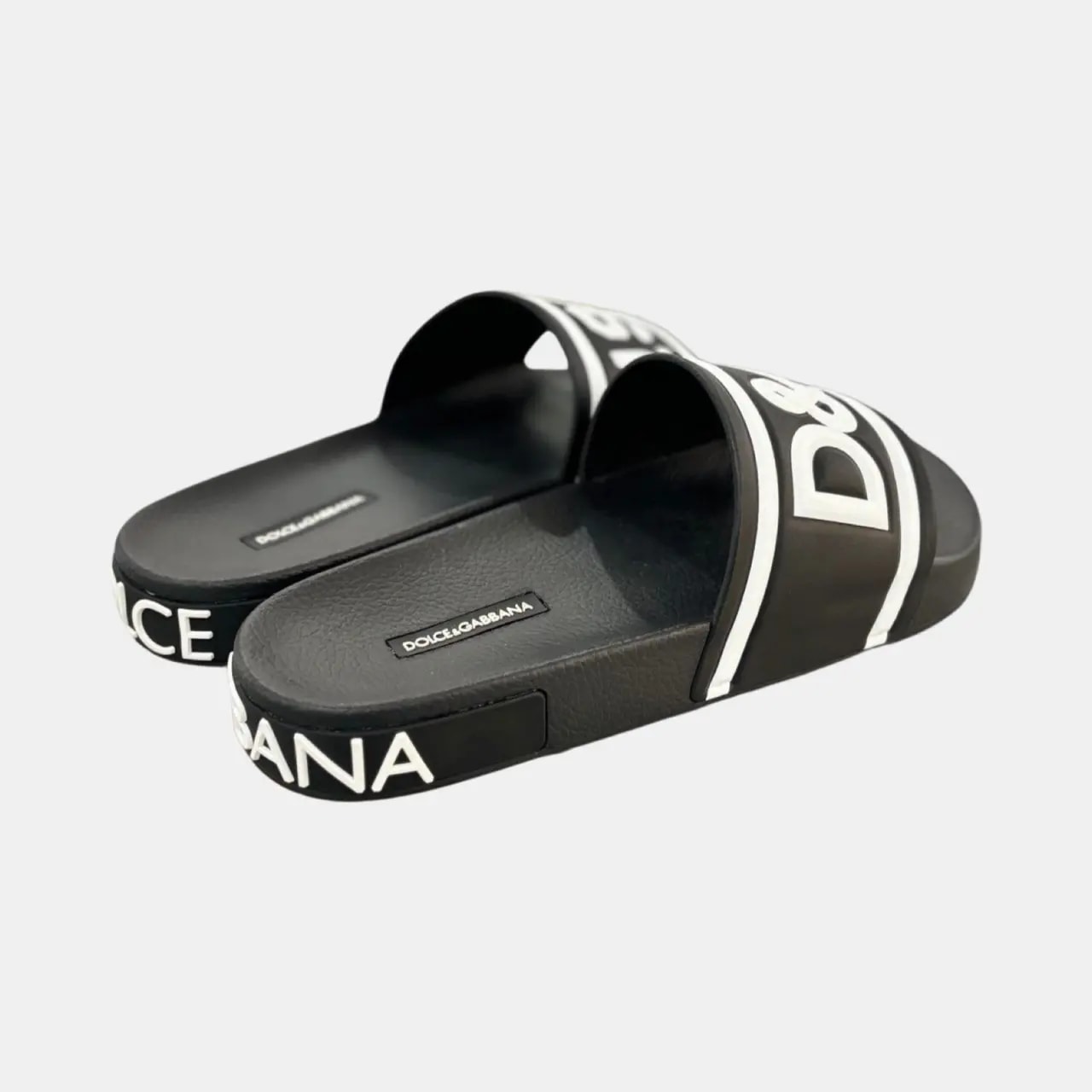 Dép Dolce & Gabbana Slides 1984 'Black' CS1646AZ57789690 — ảnh 3