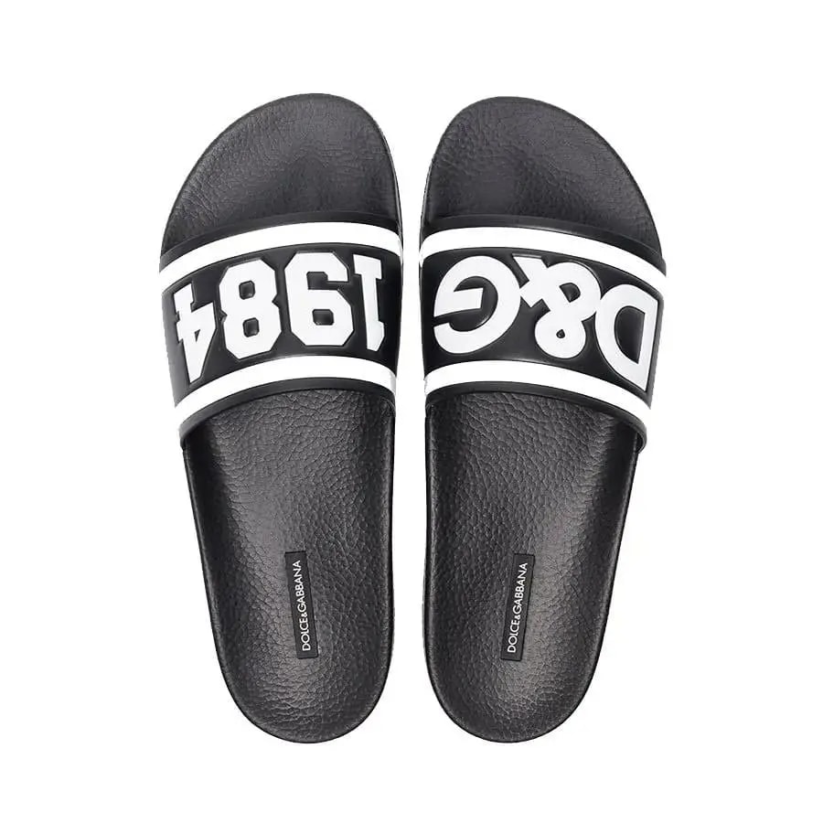 Dép Dolce & Gabbana Slides 1984 'Black' CS1646AZ57789690 — ảnh 4