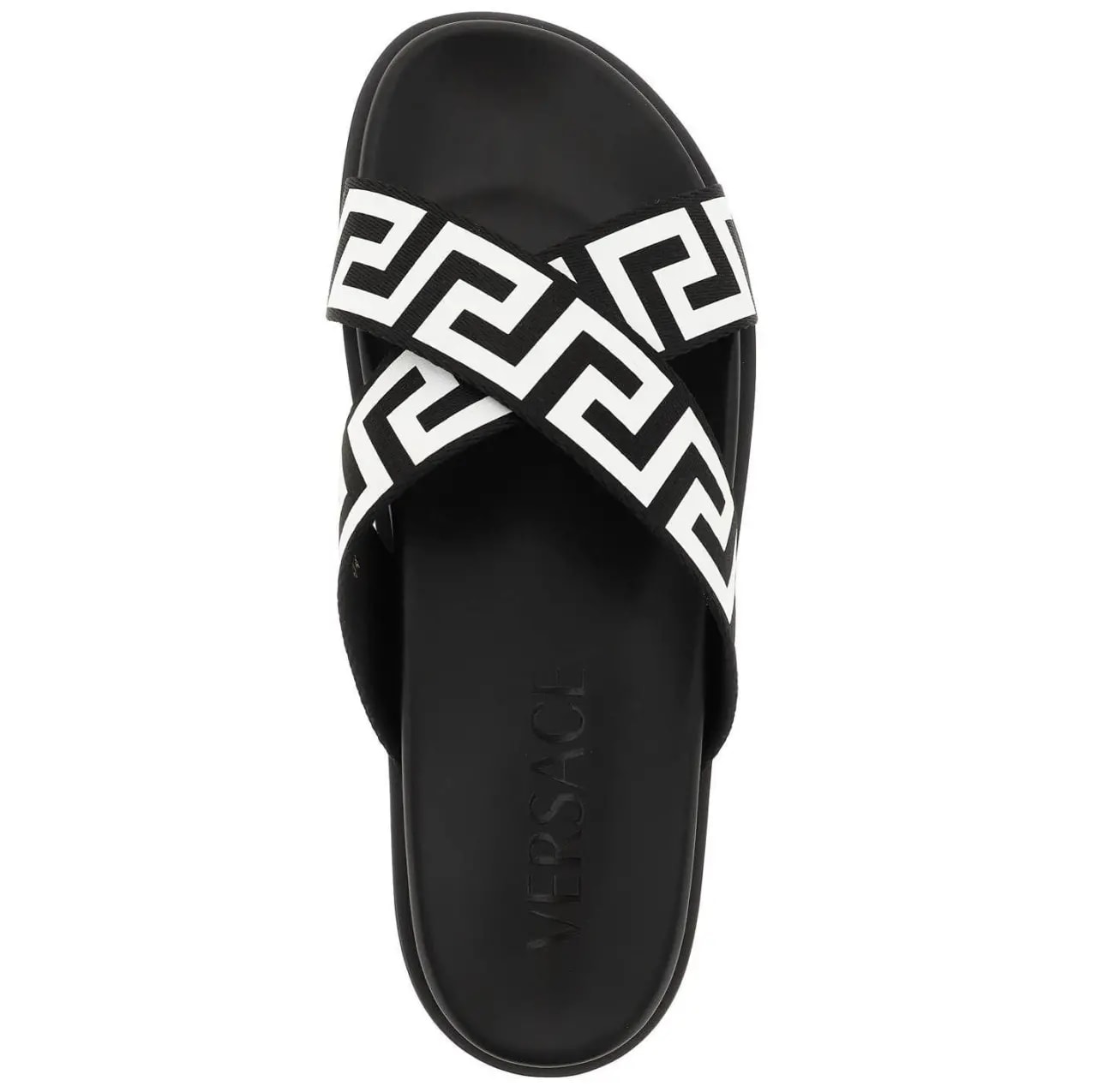 Dép Versace Greca Slides 'Black' 1008318-1A05958-2B020 — ảnh 3
