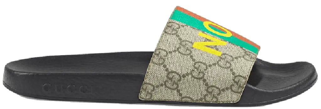 Dép Gucci Print Slide Sandal 'Fake/Not' ‎636345-2GC00-8252 — kich-thuoc: 35
