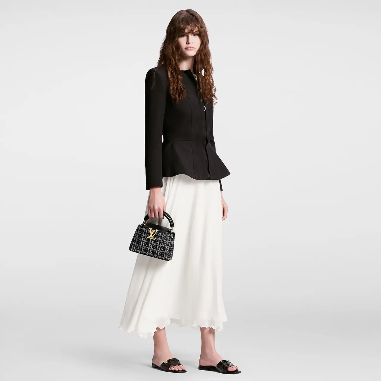 Dép Louis Vuitton Neo Revival Flat Mules 'Ebene' 1ACSOW — ảnh 2
