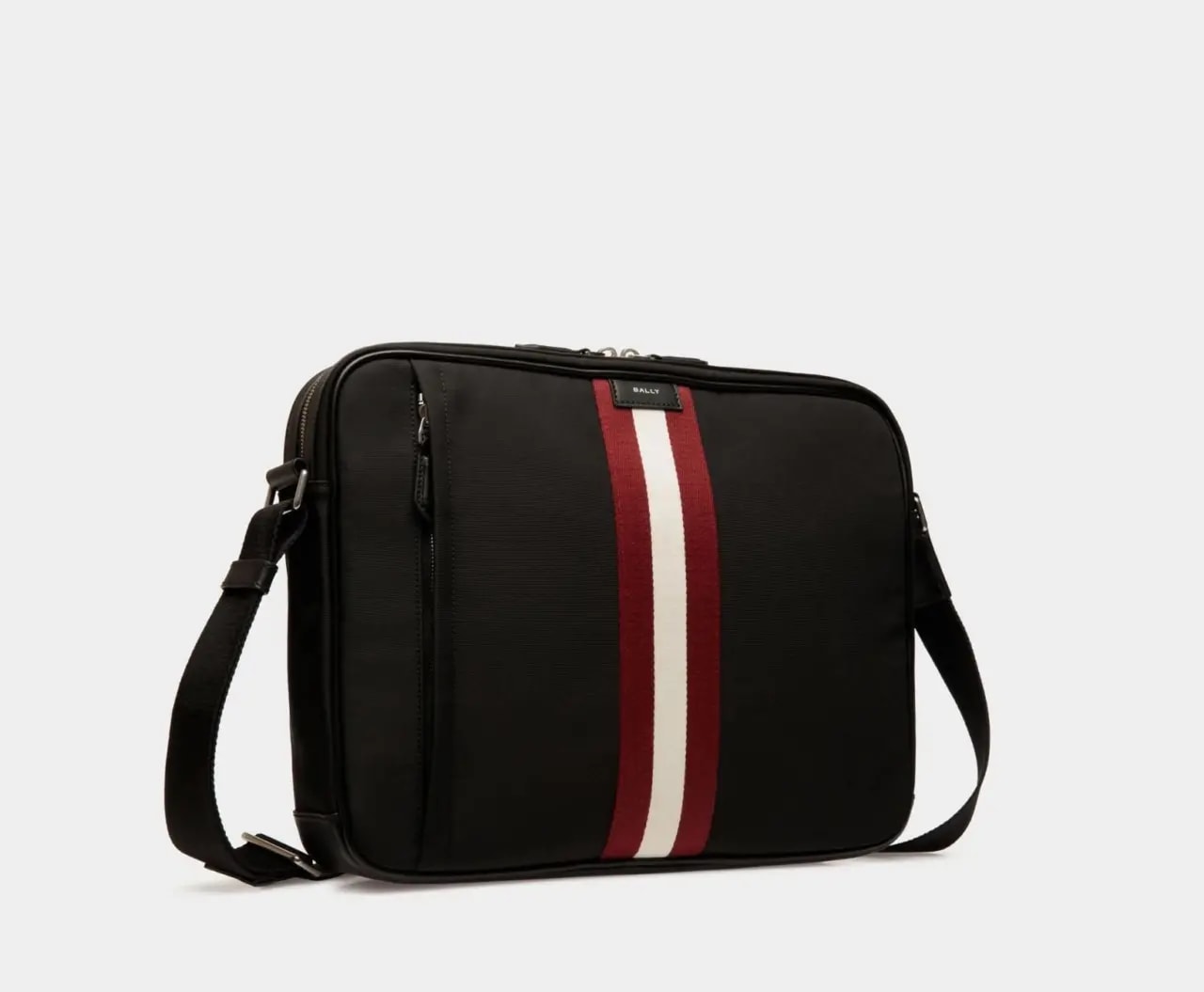 Túi Bally Code Messenger 'Black' 6310361 — ảnh 2
