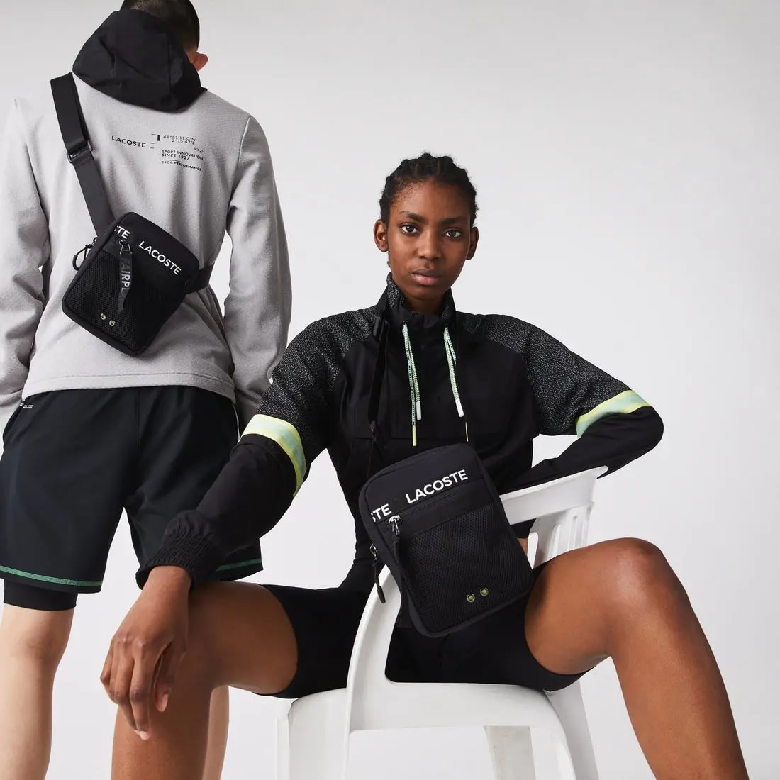 Túi Lacoste Unisex Branded 'Black' NU3797UH-000 — ảnh 2