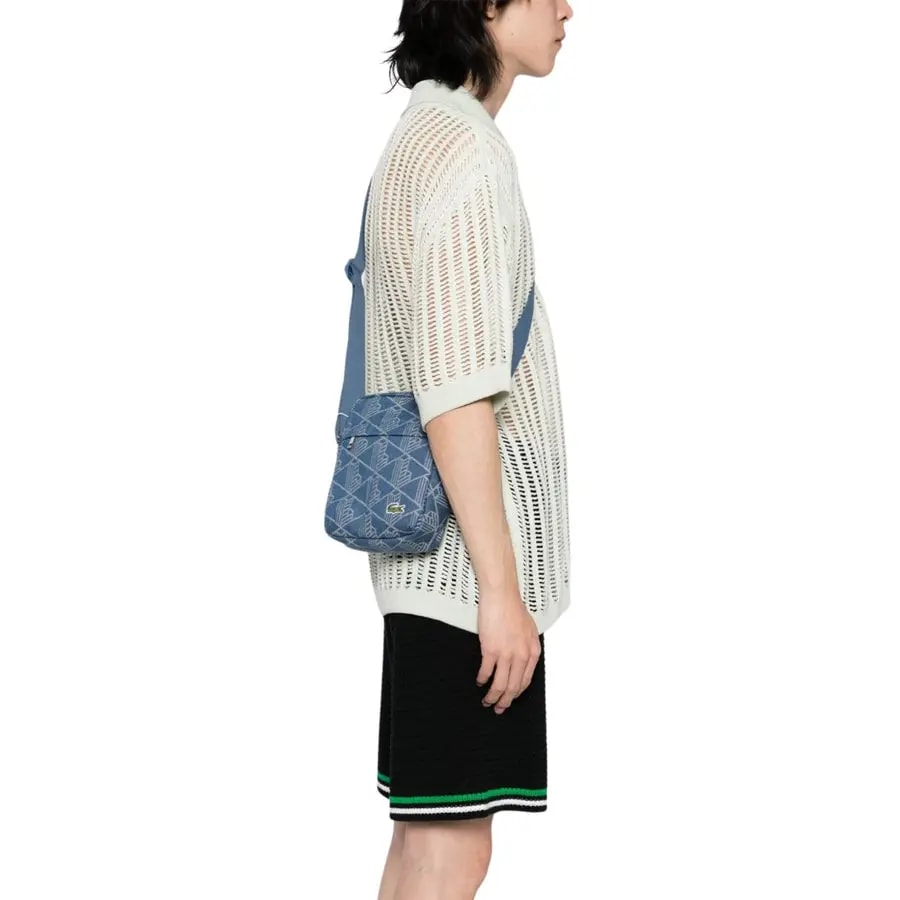 Túi Lacoste Neocroc Crossbody Bag 'Blue' NU4869NZQ74 — ảnh 2