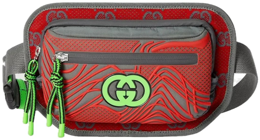 Túi Gucci GG Nylon Belt Bag 'Red' 752102-FAB7U-8488