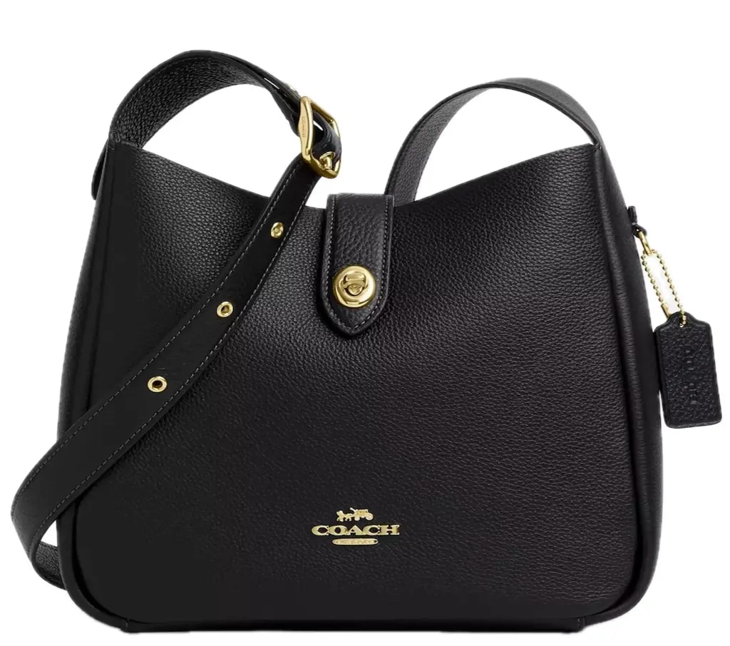 Túi Coach Hadley Convertible Crossbody 'Black' CW002-IMBLK