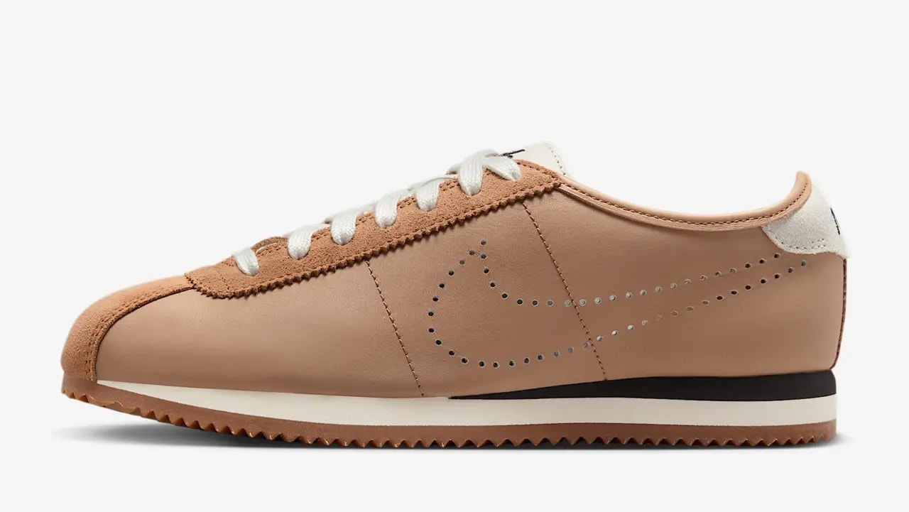 Giày Nike Cortez Leather 'Pale Shale Brown' HQ1841-200 — ảnh 2
