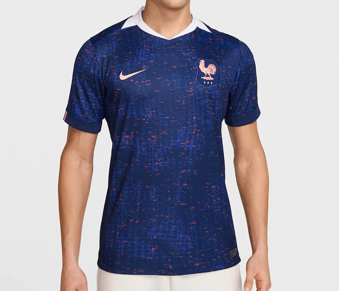 Áo Nike France 2025 Home Jersey 'Blue' FZ9013-492 — ảnh 2