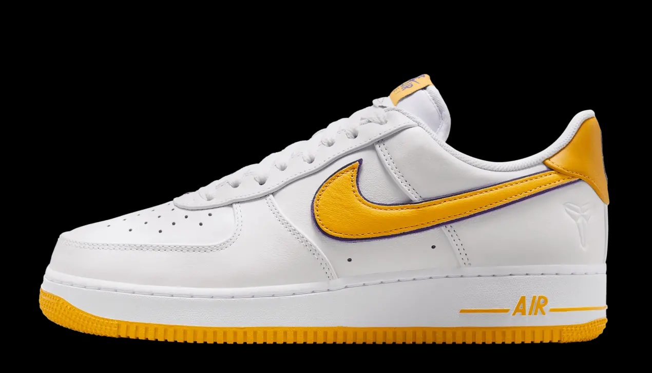 Giày Nike Air Force 1 Low Retro QS 'Lakers Home' FZ1151-100 — ảnh 2