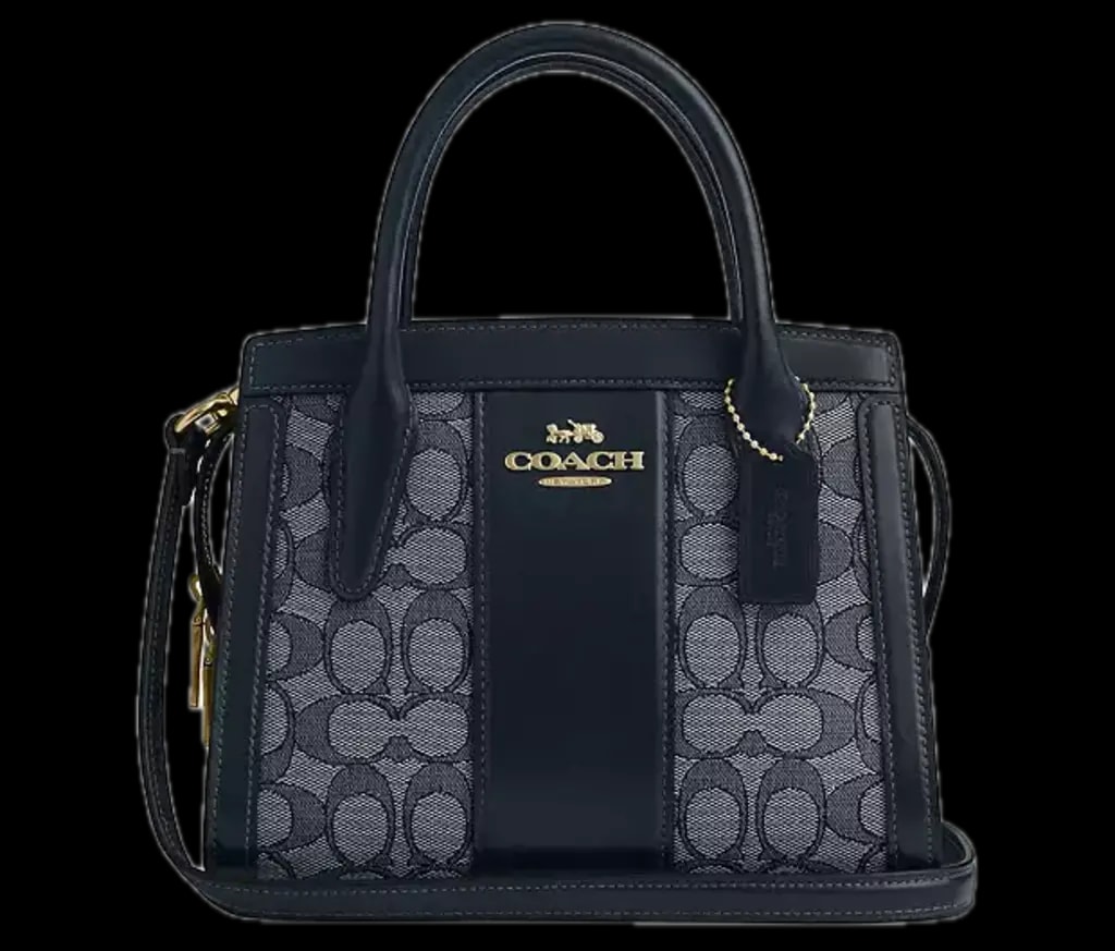 Túi Coach Andrea Carryall Bag 'Navy' CT766-IMX1X