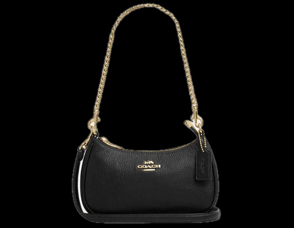 Túi Coach Teri Mini Crossbody Bag 'Black' CW309-IMBLK