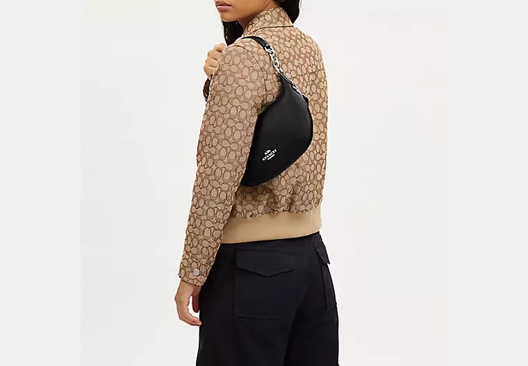 Túi Coach Payton Hobo Bag 'Silver Black' CE619-SVDTV — ảnh 2