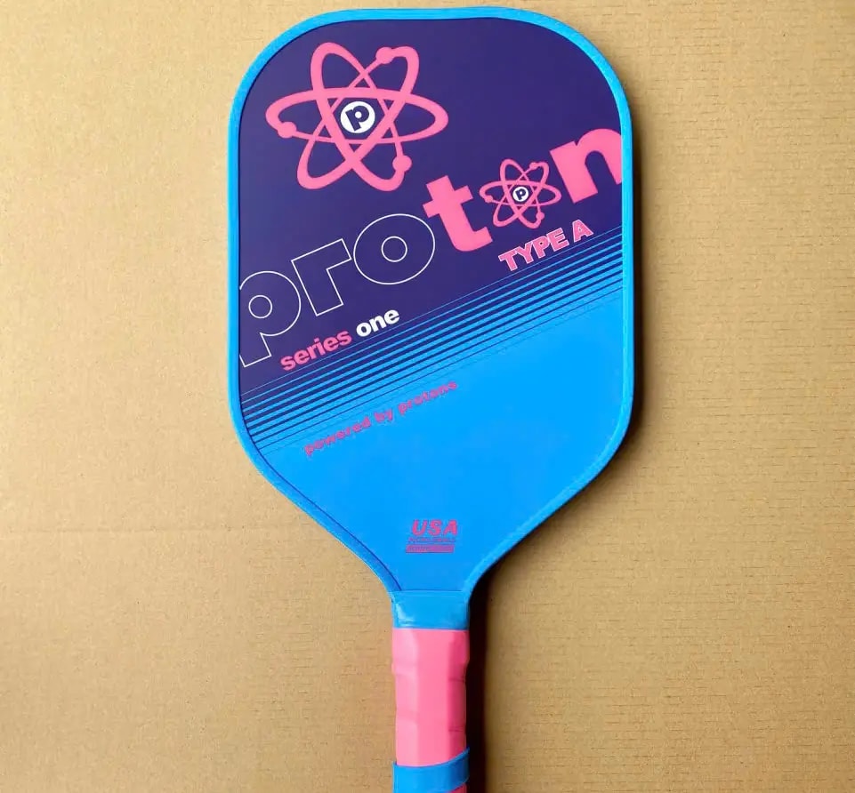 Vợt Pickleball Proton Series One Type A 15mm 'Purple Blue Pink' — ảnh 2