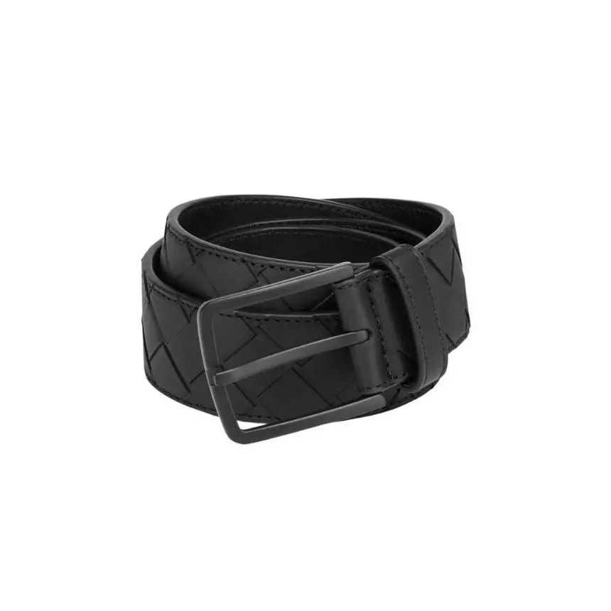 Thắt Lưng Bottega Veneta Intrecciato 'Black' 475599-V47W0-1275 — ảnh 3