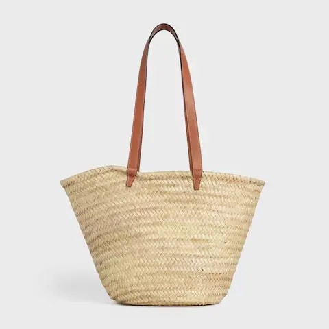 Túi Celine Classic Panier Palm Leaves Calfskin 'Beige' 192622CGG-04LU — ảnh 2
