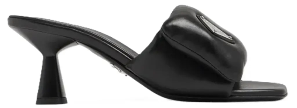 Dép Prada Sort Padded Nappa 'Black' 1XX6540652DL8F0002F — kich-thuoc: 36