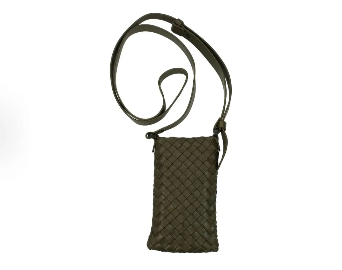 Túi Bottega Veneta Smartphone Holders 'Olive' 567029VA4J12328 — ảnh 2