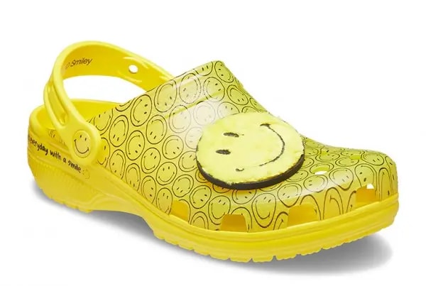 Dép Crocs Classic Clog 'Translucent Smiley' 207213-90H — ảnh 2