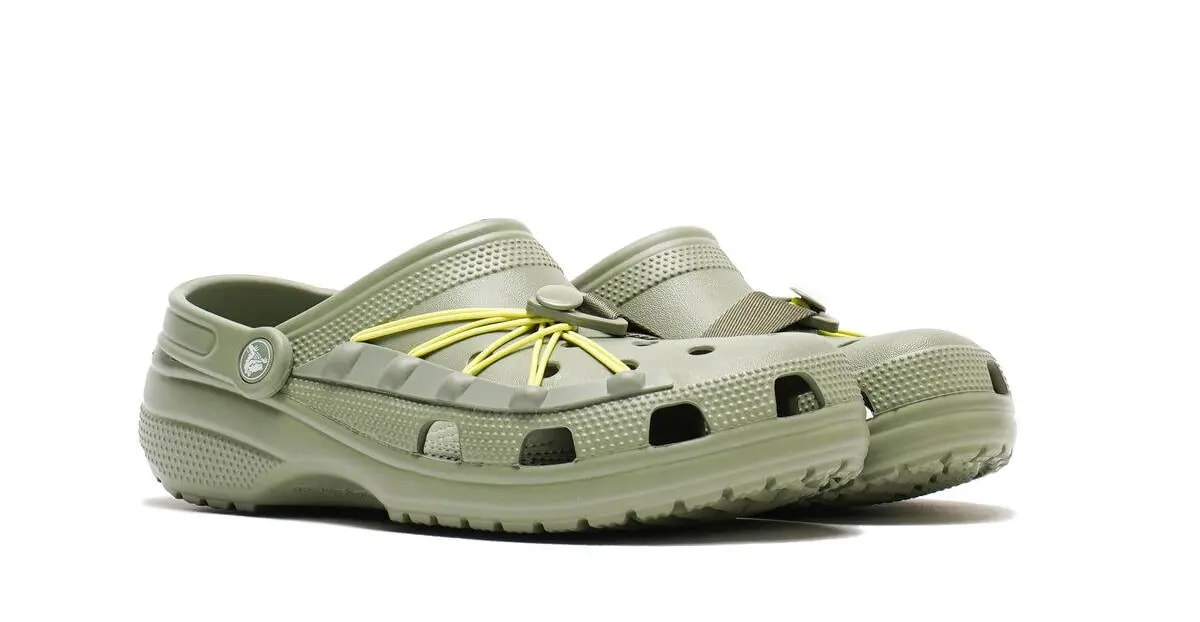 Dép Crocs Classic Lockdown Clog 'Moss Multi' 210393-3WP — ảnh 2