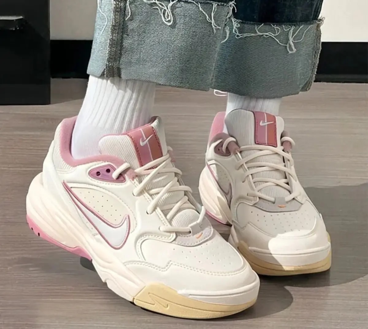 Giày Nike A.C.E. ‘Light Ivory Elemental Pink’ FV2485-104 — ảnh 3
