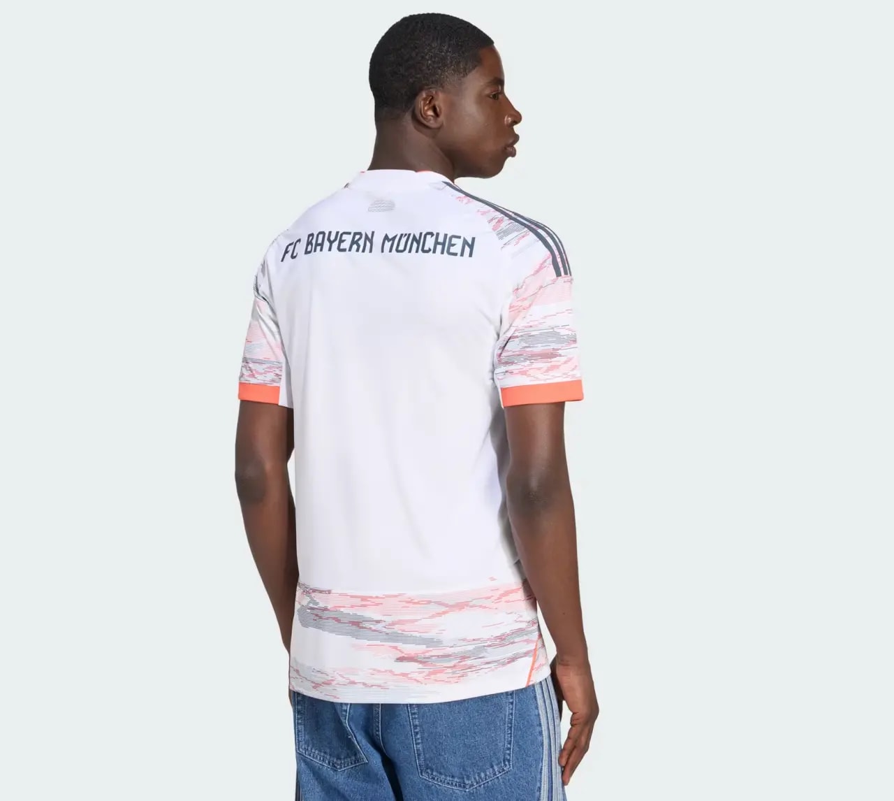 Áo Adidas FC Bayern 25/26 Away Jersey 'White' JJ2143 — ảnh 3