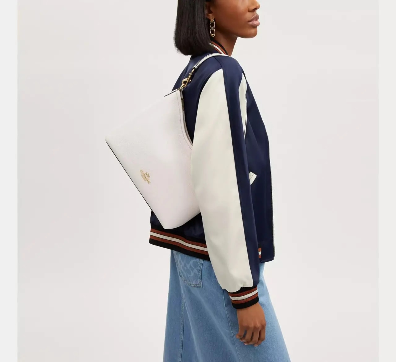Túi Nữ Coach Laurel Shoulder Bag 'Chalk' CR148-IMCHK — ảnh 2
