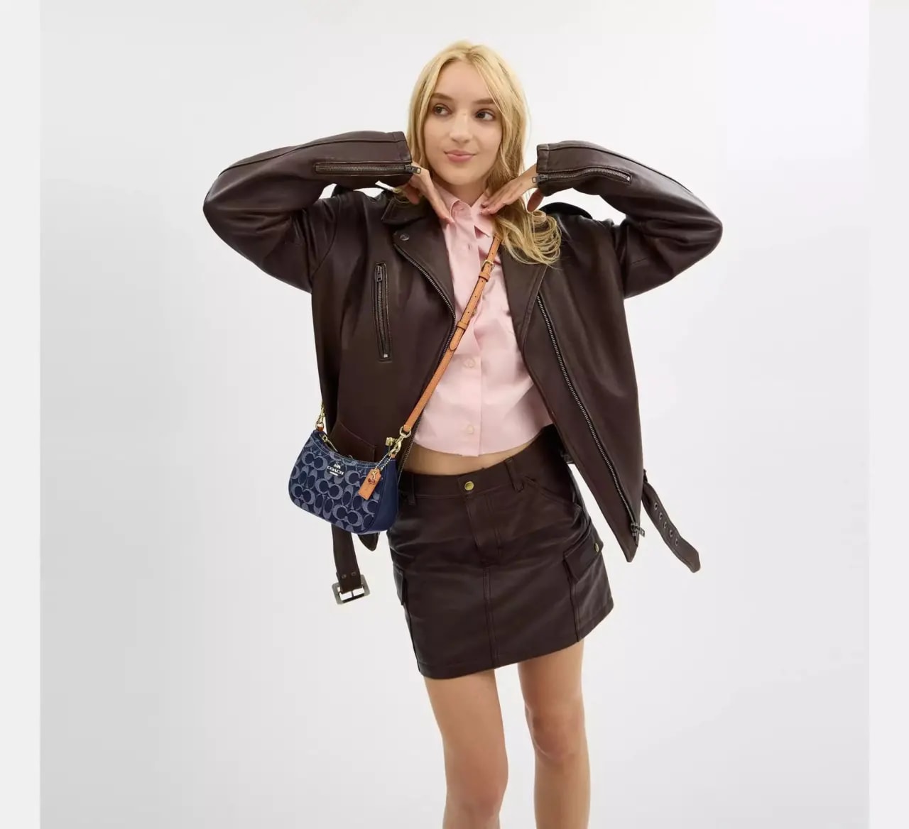Túi Coach Teri Mini Crossbody Bag 'Denim' CY735-IMXIA — ảnh 2
