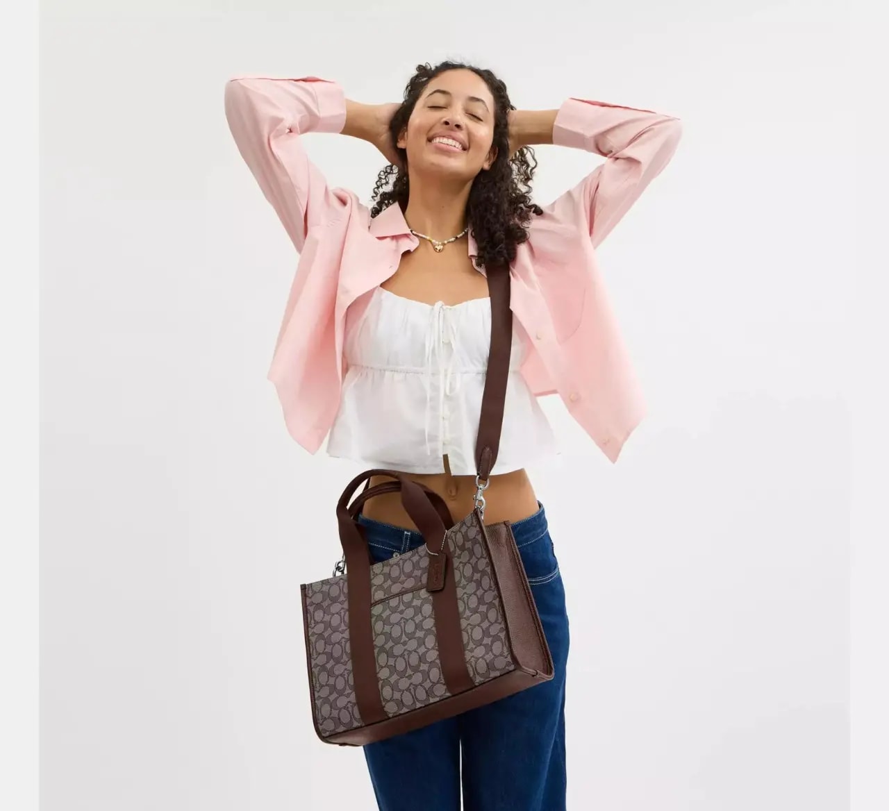 Túi Coach Smith Tote Bag 'Maple' CY367-SVS8S — ảnh 2