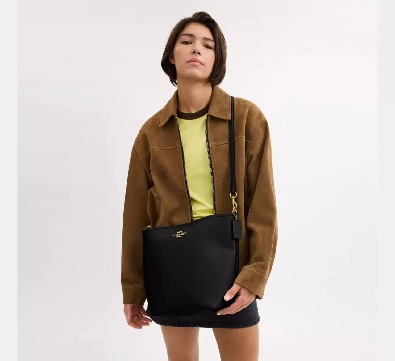 Túi Coach City Large Bucket Bag 'Black' CT803-IMBLK — ảnh 2