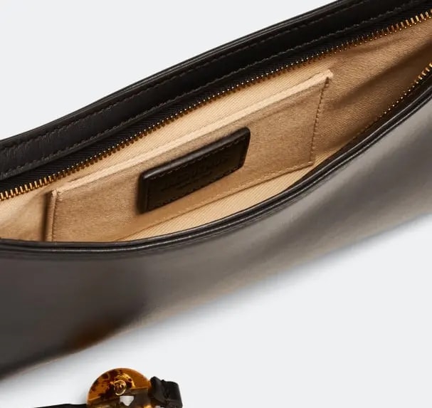 Túi Jacquemus Le Bisou Perle Leather 'Black' 231BA057-3000-990 — ảnh 4