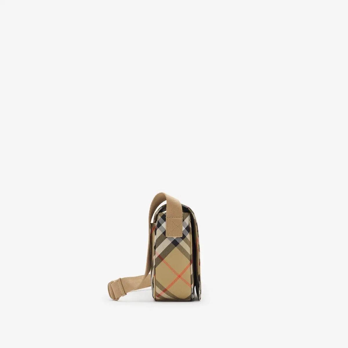 Túi Burberry Checked Messenger Bag 'Beige' 80895061 — ảnh 3
